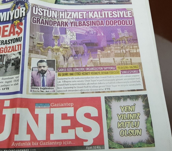 Gaziantep Grand Park Düğün Salonu